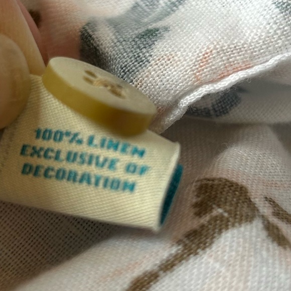 Caribbean Men's Floral Print Shirt - White and Blue - Picture 6 of 7